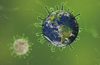Centres of the spread of the new coronavirus