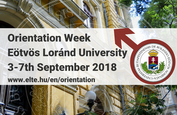 Orientation week for International Students 2018/2019 Autumn