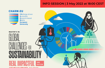 Second call for applications to the CHARM-EU Master’s in Global Challenges for Sustainability