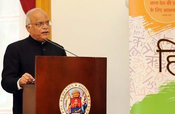 Vinay Sahasrabuddhe visited ELTE Faculty of Humanities