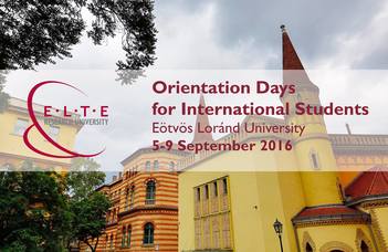 Orientation Days for International Students 2016/2017 Autumn