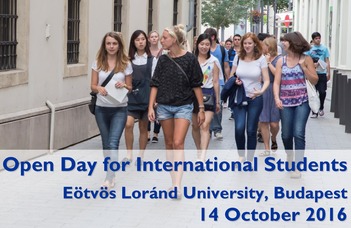 Open Day for International Students (14 October 2016)