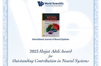 A Publication of the Signals and Systems Research Group receives a Hojjat Adeli Award
