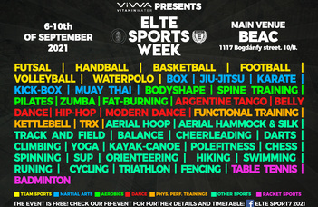 ELTE Sport week 2021