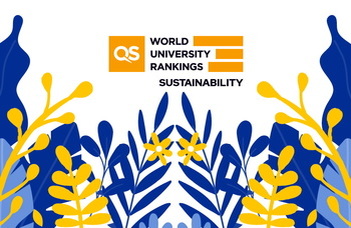 In a leading position in the QS Sustainability Rankings