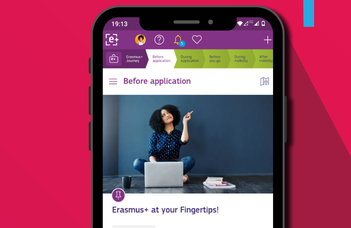 „Meet the Erasmus+ App”