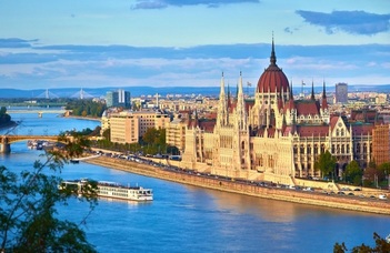 Famous sights in Budapest