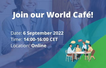 Join and discuss sustainability challenges in the CHARM-EU World Café!