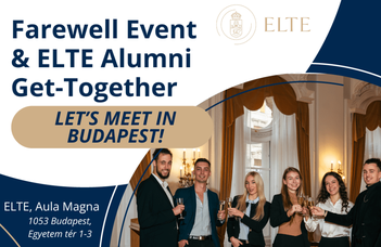 We are excited to invite you to this very special Farewell & ELTE Alumni Get-Together event this July
