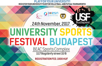 Sport connects people - 300 foreign students were doing sports at the 2nd USF Budapest!