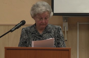 Hunyady Györgyné kitüntetése