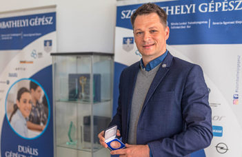 A Gépipari Tudományos Egyesület kitüntette az ELTE docensét