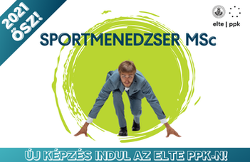 Sportmenedzser mesterszakot indít az ELTE