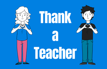 Thank a teacher