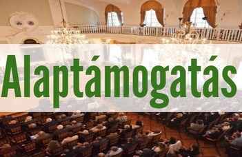 Alaptámogatás 2017/2018 II. félév