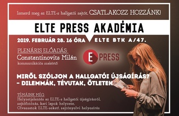 ELTE Press Akadémia
