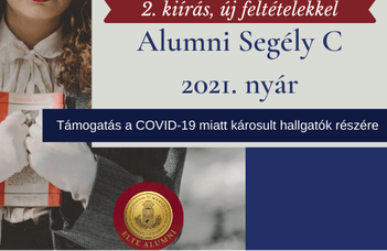 Ismét pályázható az Alumni Segély C