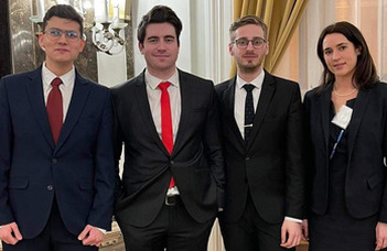 Washingtonban folytatja az ELTE Jessup Team