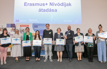 Átadták a Tempus Erasmus+ nívódíjait