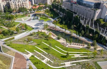 A park mint stresszcsökkentő környezet