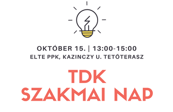 TDK Szakmai Nap - 2021. október 15.