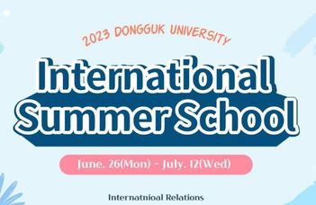 Dongguk Egyetem nyári kurzusa