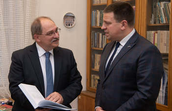 Az Észt Országgyűlés elnöke látogatott a BTK-ra