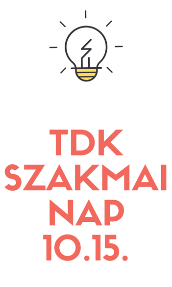 TDK Szakmai Nap - 2021. október 15.