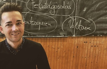 Az ELTE PhD-hallgatója vehette át "Az év tanára" díjat