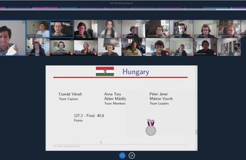 Ezüstérmet nyert a magyar csapat az Ifjú Fizikusok Osztrák Versenyén