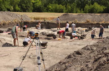 Újabb jelentős leletekre bukkantak az ELTE régészei Brigetióban