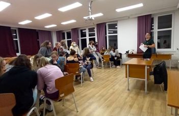 Éjszaka a TÓK-on