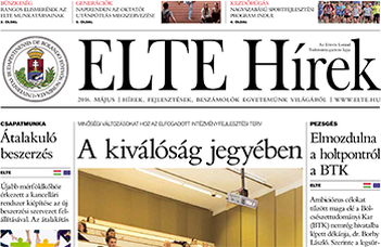 ELTE Hírek – 2016. május