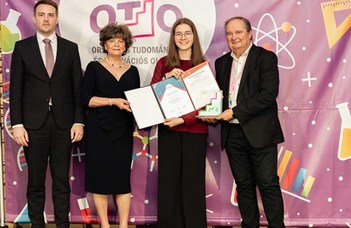 Első lett a Radnóti diákja az Országos Tudományos és Innovációs Olimpián