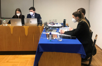 Nemzetközi élmezőnyben az ELTE Jessup Team