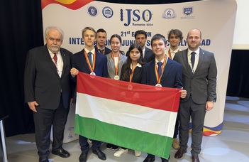 Remekelt a magyar csapat a Junior Természettudományi Olimpián