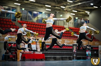 Európa-bajnokságra mennek az ELTE cheerleaderei