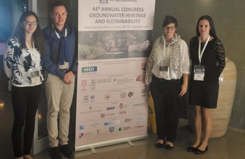 Az ELTE hidrogeológusai az IAH konferenciáján