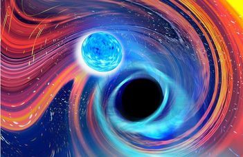 Gravitációs hullámok neutroncsillag és fekete lyuk ütközéséből