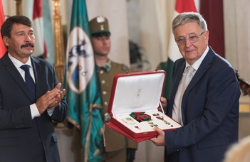 Lovász László a Szent István-rend idei kitüntetettje