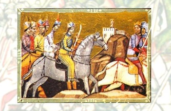 Ferences szerzetesek a mongolok között