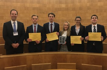 Megvédte bajnoki címét az ELTE Jessup Team a European Friendly versenyen