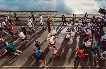 ELTE-s érmek a budapesti félmaratonon