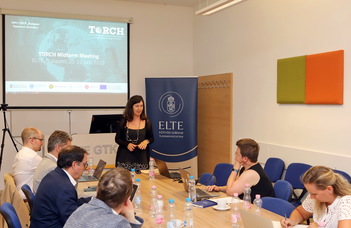 Az ELTE-n rendezték a TORCH projekt első személyes munkatalálkozóját