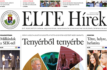 ELTE Hírek – 2017. augusztus