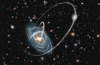 Fekete lyukakból álló korongok rejtőzhetnek a galaxisok közepén