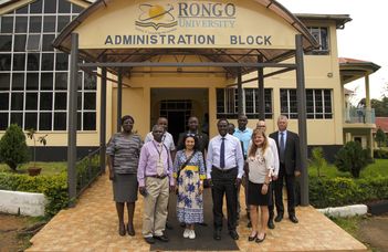 Új szintre lépett az inkluzív iskolafejlesztési projekt Kenyában